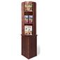 16.5 inch x 61.5 inch wood magazine rack