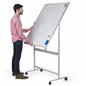 Dual-sided magnetic whiteboard