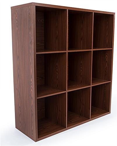 Wooden Floor Cube Store Shelves 