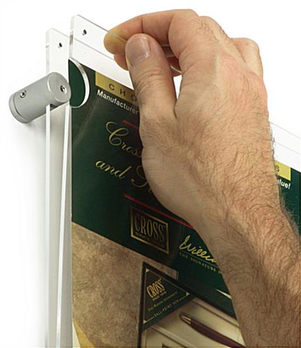 30" x 10" poster frame