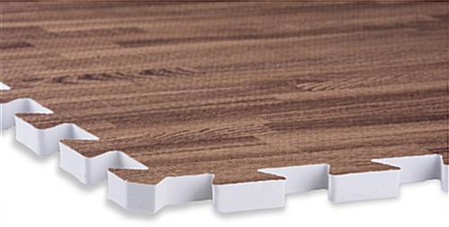 Dark Oak & Light Oak Wood Grain Floor Mats, Anti-Fatigue