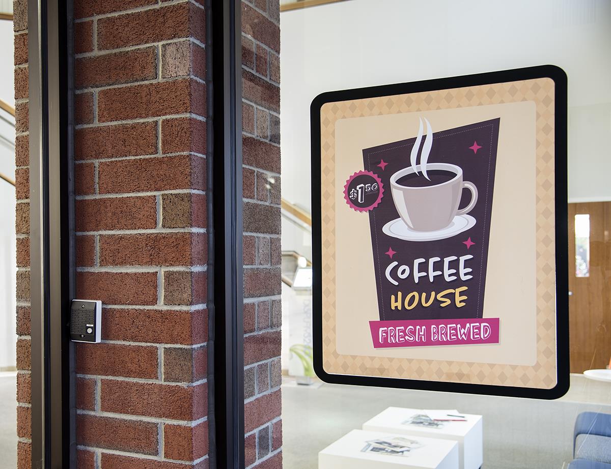 Adhesive Poster Holder Holds 22” x 28” Posters