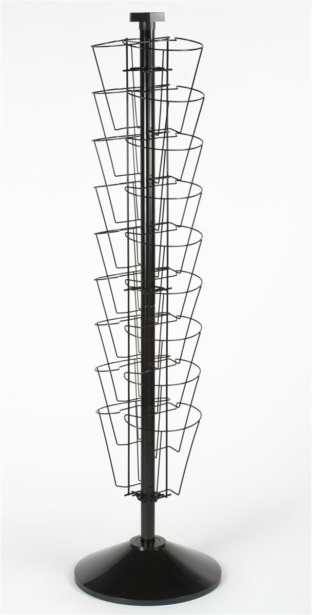 Revolving Literature Rack (18) Pockets