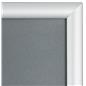 8.5 x 11 Silver Snap Sign Frame for Wayfinding Signage