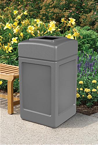 Gray Waste Container 42 Gallon Bin Gray Waste Container 42 Gallon Bin