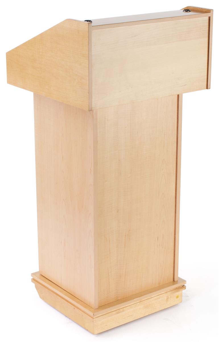 Maple Podium Speaker Stands w/ Raised Panels