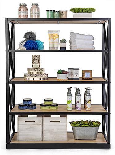 engineers industrial bookcase shelves for storage or display
