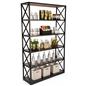 6-tier etagere x shelves