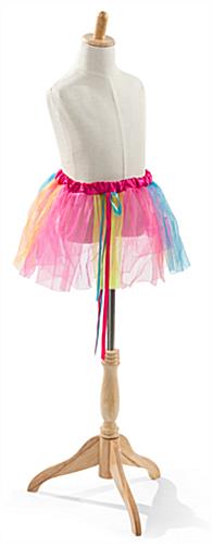 Unisex Child Dress Form with Fabric Covering