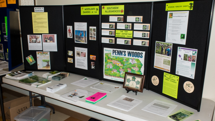 Hook and Loop Display Board | 4-Panel Folding Design