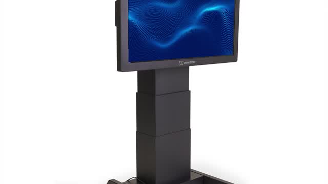 Tilting Mobile Flat Panel Stand