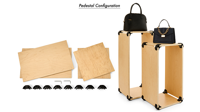 Modular Shelving System | Multiple Custom Configurations | Displays2Go