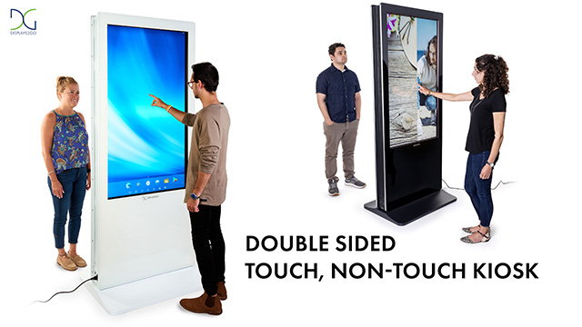 Double-Sided Touch and Non Touch Kiosk Series