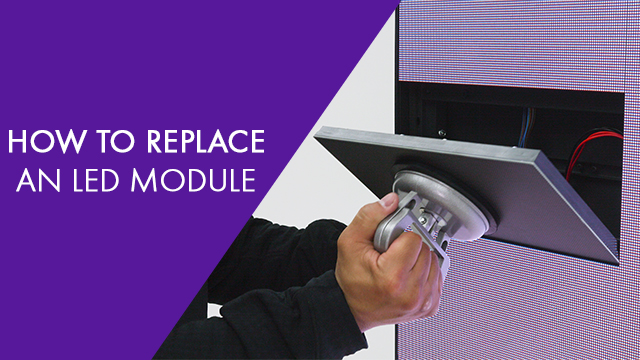 Digital Tutorial |How to Replace an LED Panel/Module on Your Devi | Displays2go 