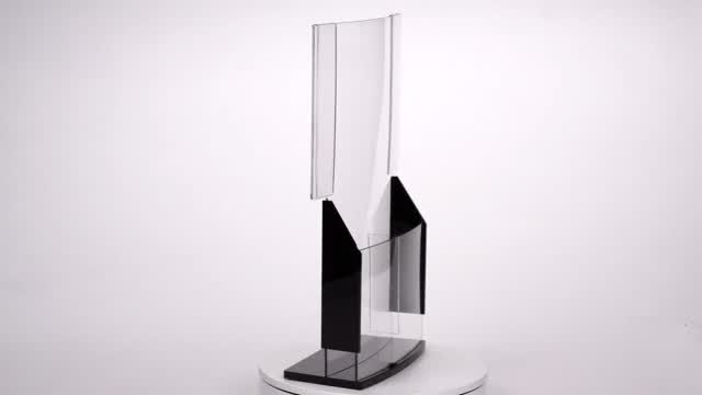 360 View: MAX1185 Convex Sign Holder & Brochure Display