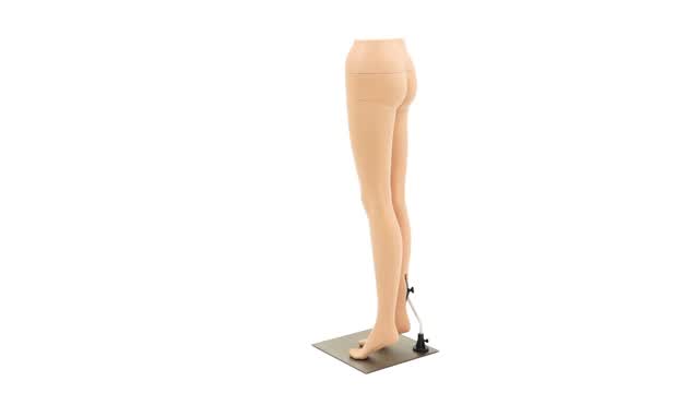 360 Video; Lower Body Female Mannequin