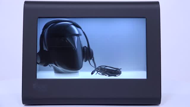 Transparent Display Case | Plug & Play Media Content | Displays2Go